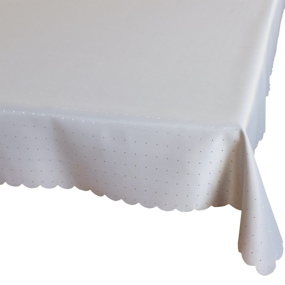 matches21 - Webshop Untertischdecken Unterdecken uni Wellenrand 110x160 cm Polyester viele Farben 124437 3 1 4