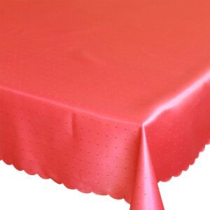 matches21 - Webshop Untertischdecken Unterdecken uni Wellenrand 130x225 cm Polyester viele Farben 124439 2 1 9