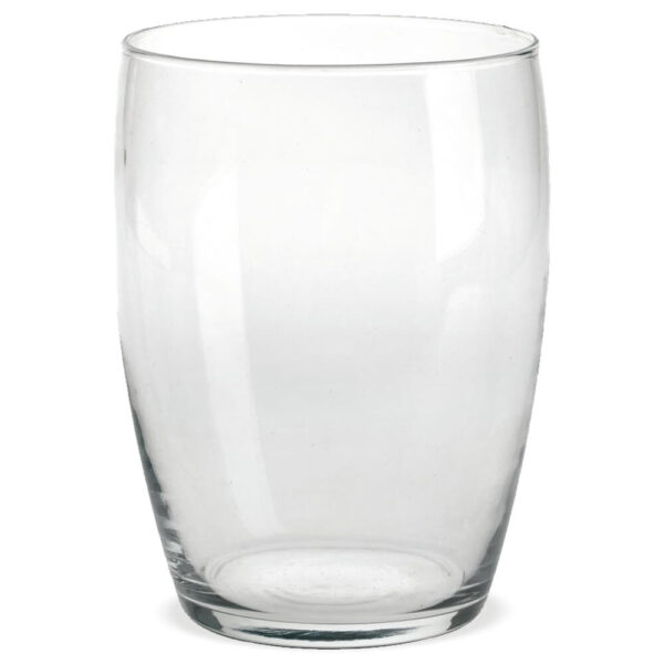 matches21 - Webshop Vase Glas Dekoglas Glasvase Blumenvase bauchig weite oeffnung 14x19 5 cm 116064 1 1