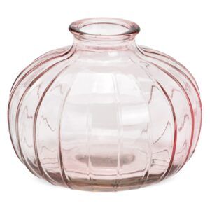 matches21 - Webshop Vasen Blumenvasen Pflanzgefaesse Glasvasen Wohndeko pink rosa Glas in 2 Groessen 125933 3 1 15