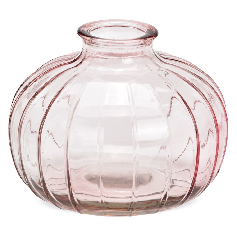 matches21 - Webshop Vasen Blumenvasen Pflanzgefaesse Glasvasen Wohndeko pink rosa Glas in 2 Groessen 125933 3 1 11