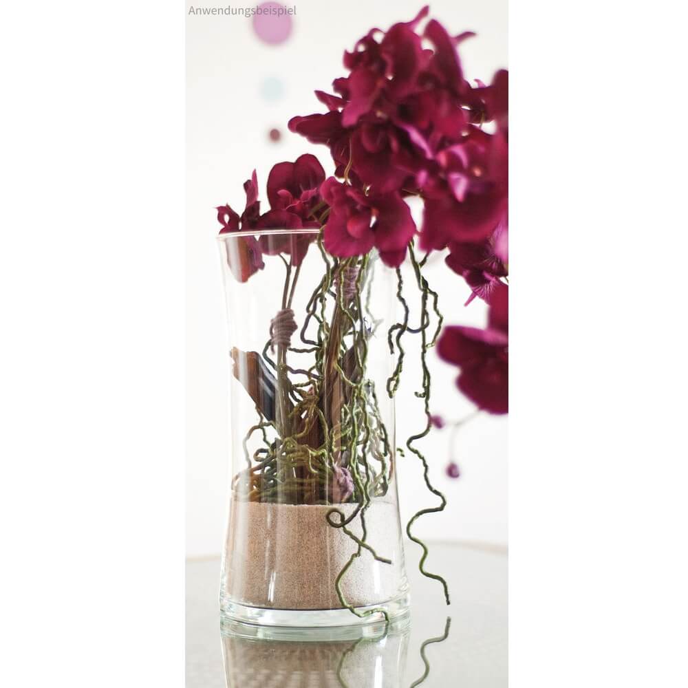 matches21 - Webshop Vasen Glas Dekoglaeser Glasvasen Blumenvasen leicht tailliert 2 Groessen 116057 2 1 4