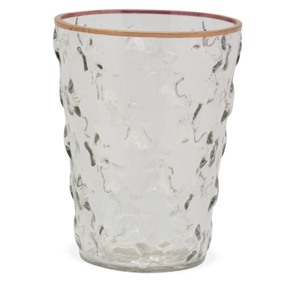 matches21 - Webshop Vasen Glas Goldrand Raffinierter Schliff Blumenvasen Pflanztoepfe 60er 1 Stk 3 Groessen 118614 3 1 12