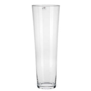 matches21 - Webshop Vasen Glas konisch Dekoglaeser Glasvasen Blumenvasen Bodenvasen hoch 1 Stk 2 Groessen 118440 1 1 23