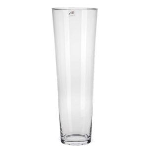 matches21 - Webshop Vasen Glas konisch Dekoglaeser Glasvasen Blumenvasen Bodenvasen hoch 1 Stk 2 Groessen 118440 4 1 24