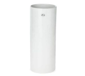 matches21 - Webshop Vasen Keramik weiss hoch rund Blumenvasen Tischvasen Bodenvasen 1 Stk 2 Groessen 118453 1 1 7