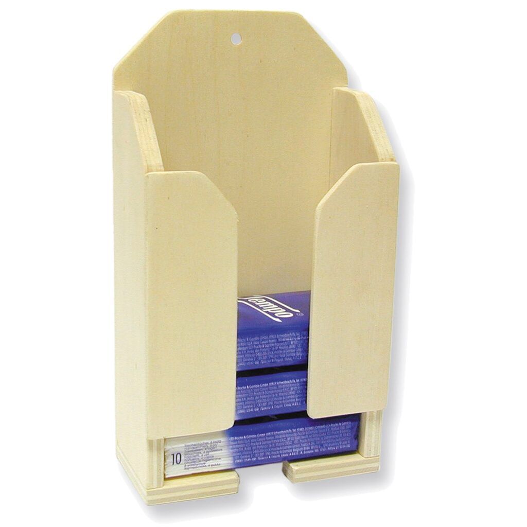 matches21 Wandhalter Taschentuecher Taschentuchspender Holz Bausatz Kinder ab 11 Jahren 119484 2 1 1
