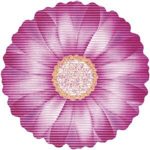 matches21 - Webshop Weichschaummatte NOVA SKY Antirutschmatte Gaensebluemchen Blume rosa 67 cm 124807 1 23