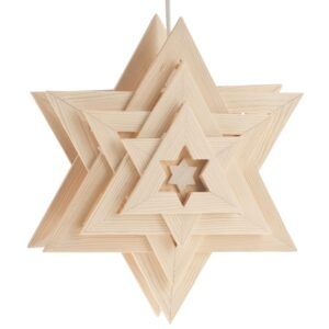 matches21 - Webshop Weihnachtsstern Orion 30 cm Bausatz f Kinder Werkset Bastelset ab 9 Jahren 102895 1 1 4