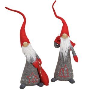 matches21 - Webshop Weihnachtswichtel Wichtel Deko Figur 58 cm wunderschoene Weihnachtsdeko 1 Stk 100577 1 19