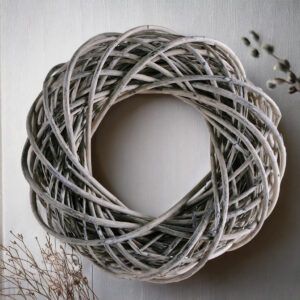 matches21 - Webshop Weinrebe Deko Kranz Tuerkranz Tischkranz weiss gekalkt 4 Groessen 118806 9 1 26