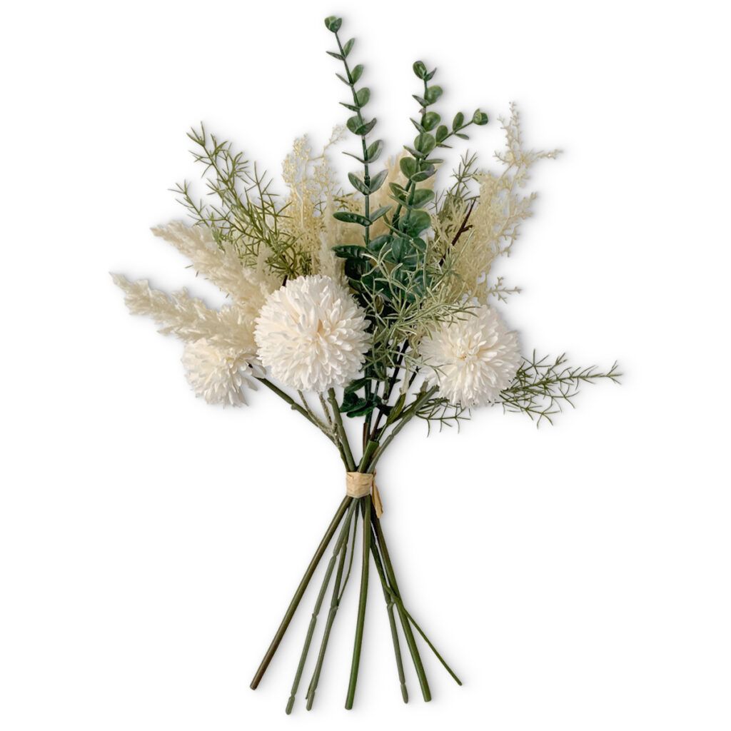 matches21 - Webshop Wiesenblumen Kunstpflanzen Blumenstraeusse gebunden 1 Stk 37 cm 3 Farben 120537 11 1 41