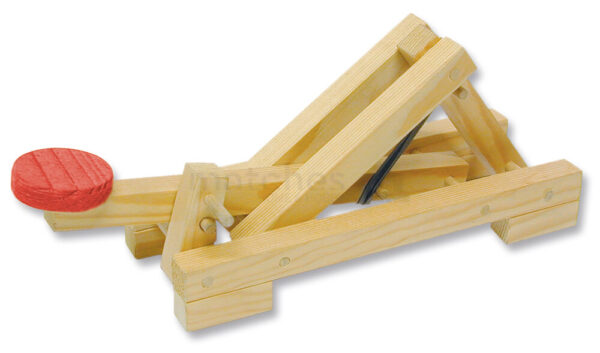 matches21 - Webshop Wikinger Katapult Schleuder Holz Bausatz Kinder Werkset Bastelset ab 12 Jahren 121548 1 1 1