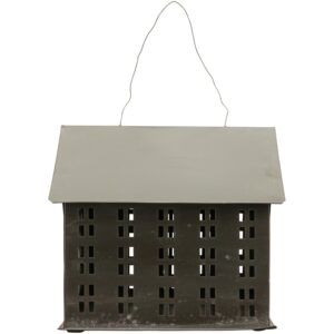 matches21 Windlichter Haeuschen Haus Fenster Teelichthalter schwarz in 2 Groessen 125384 4 1 12
