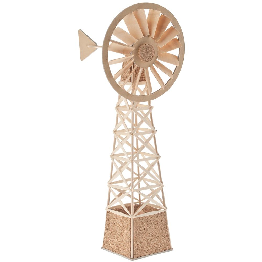 matches21 Windrad Bausatz f Kinder Werkset Bastelset ab 11 Jahren 102870 2 1 2
