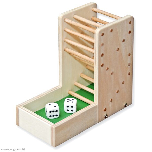 matches21 - Webshop Wuerfelturm fuer Wuerfelspiele Bausatz Kinder Werkset Bastelset ab 11 Jahren 114209 2 1 1