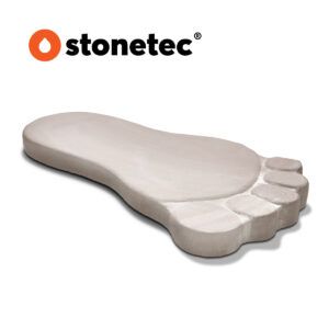 matches21 XXL Trittsteine grosse Fuesse Fussabdruecke Garten 2 Paar Tritt Steine Beton 35x20 cm 110016 2 1 10