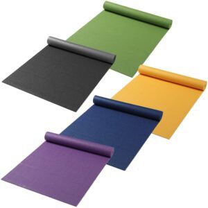 matches21 - Webshop Yogamatten Fitnessmatten Sportmatten rutschfest Polyester 1 Stk 60x180 cm 5 Farben 123084 1 1 22