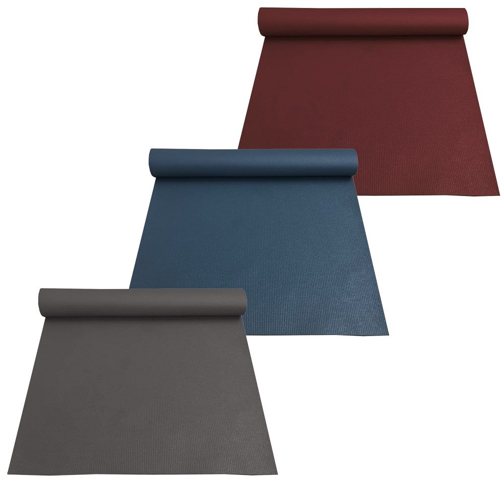 matches21 - Webshop Yogamatten Fitnessmatten rutschfest recycelt Polyester 1 Stk 60x180 cm 3 Farben 123085 1 1