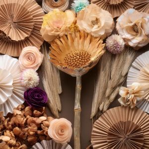 matches21 Zuckerbuesche Protea Compacta Rosette Trockenblumen natur 5er Set 4 6 5 cm 125238 2 1 9
