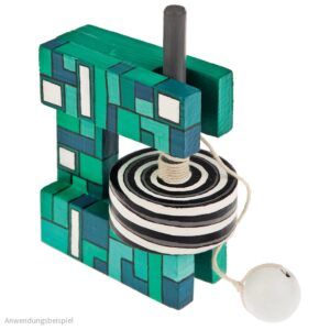 matches21 - Webshop Zugkreisel Bausatz f Kinder Werkset Bastelset ab 8 Jahren 102850 5 1 6
