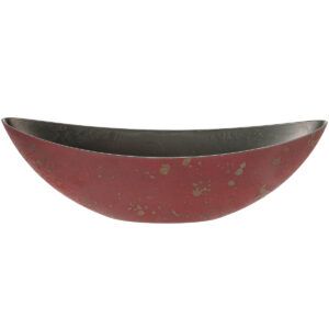 matches21 - Webshop matches21 Jardiniere Pflanzschale Pflanzgefaess oval Blumenschale Kunststoff Schale Rostoptik 1 Stk 39x10 5x10 cm 113829 4 2 26