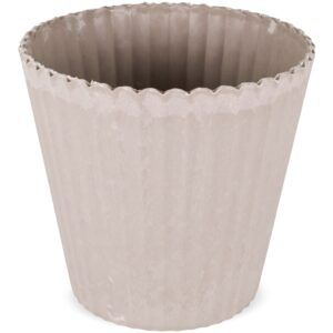 matches21 - Webshop uebertoepfe Blumentoepfe Pflanzkuebel shabby Kunststoff sand 2 Groessen 126348 1 1 14