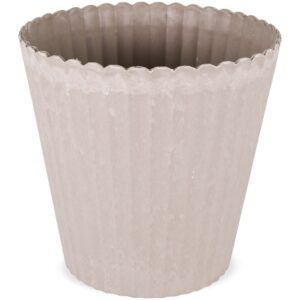 matches21 - Webshop uebertoepfe Blumentoepfe Pflanzkuebel shabby Kunststoff sand 2 Groessen 126348 3 1 15