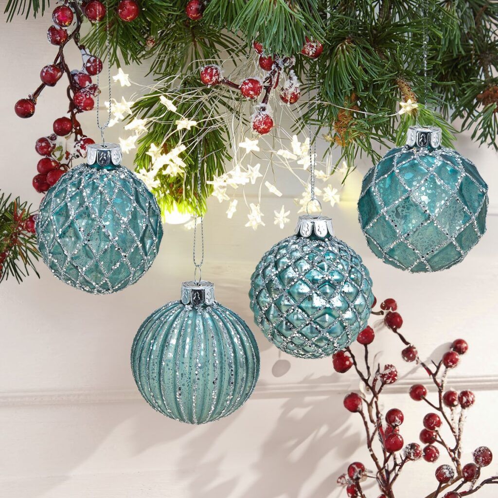 matches21 - Webshop Glitzernde Christbaumkugeln 128185 35 45