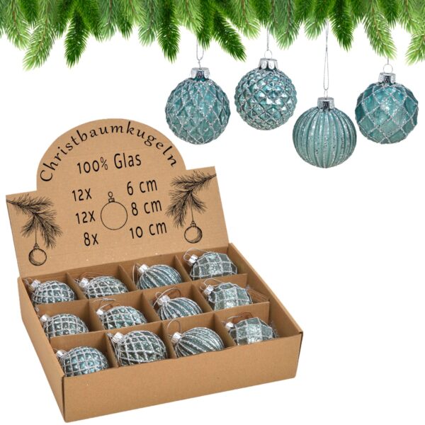 matches21 - Webshop Glitzernde Christbaumkugeln 128185 42 40