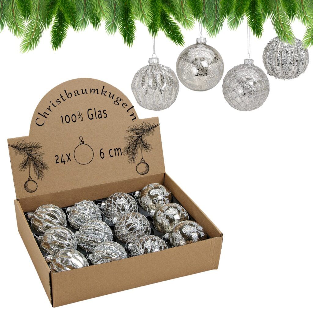 matches21 - Webshop Glitzernde Weihnachtskugeln 128181 19 26