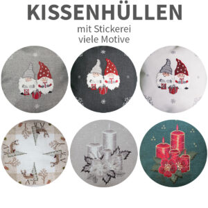 matches21 - Webshop Kissenhuelle winterlich bestickt 127978 13 18