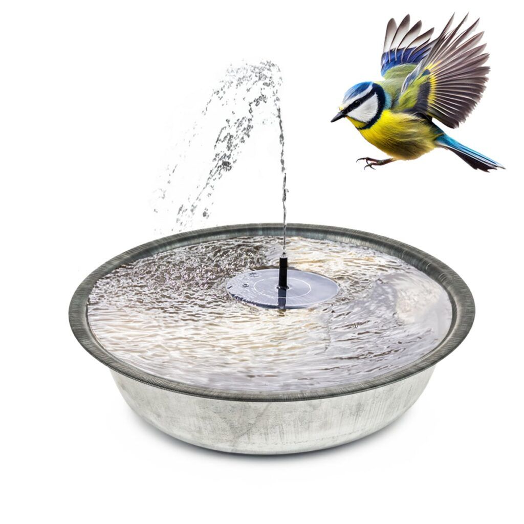 matches21 - Webshop Springbrunnen Set mit Solarbrunnen und Schale 127597 1 93