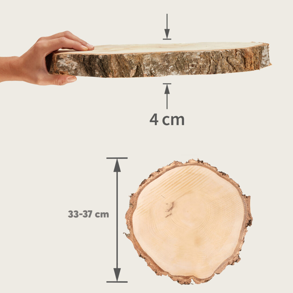 matches21 - Webshop Baumscheiben in 8 45 cm fuer Basteln Dekorieren 127079 15 289