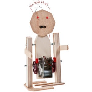 matches21 - Webshop Lauf Roboter 10x9x25 cm Kinder Bausatz Werkset Bastelset ab 12 J 105478 2 4