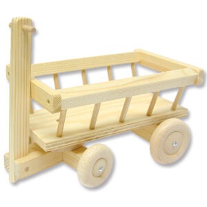 matches21 - Webshop Leiterwagen Bollerwagen Holz Bausatz Kinder Werkset ab 11 Jahren 107814 1