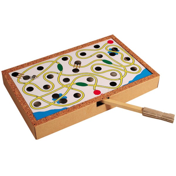 matches21 - Webshop Magnet Labyrinth Bausatz f Kinder Werkset Bastelset ab 6 Jahren 102873 1