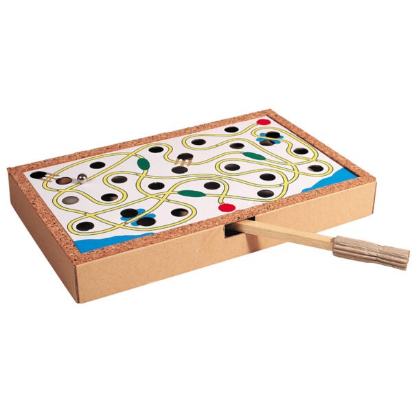 matches21 - Webshop Magnet Labyrinth Bausatz f Kinder Werkset Bastelset ab 6 Jahren 102873 1 2