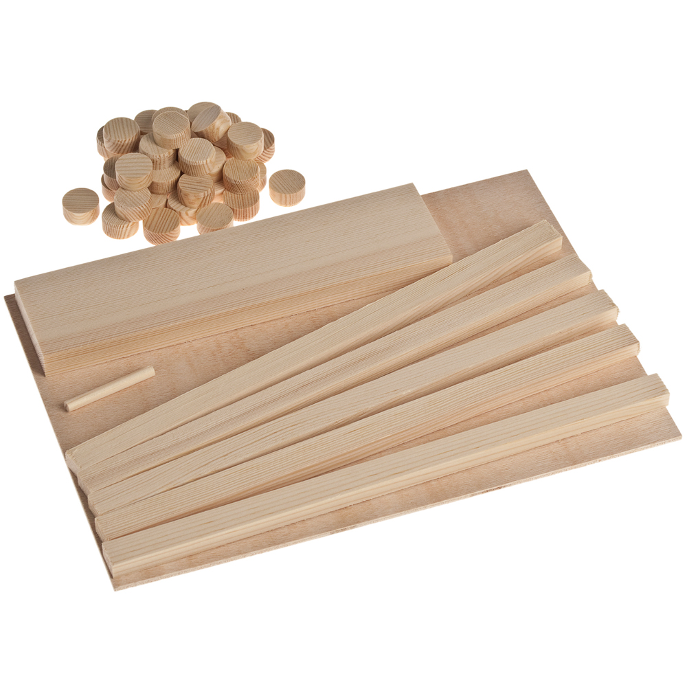 matches21 - Webshop Scheibenspiel Suche Vier Bausatz f Kinder Werkset Bastelset ab 12 Jahren 102889 1 2