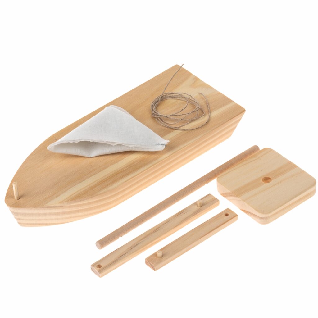matches21 - Webshop Schiff Segelschiff Holz Bausatz vorgefertigter Holzbausatz Kinder ab 7 Jahre 114440 5 2