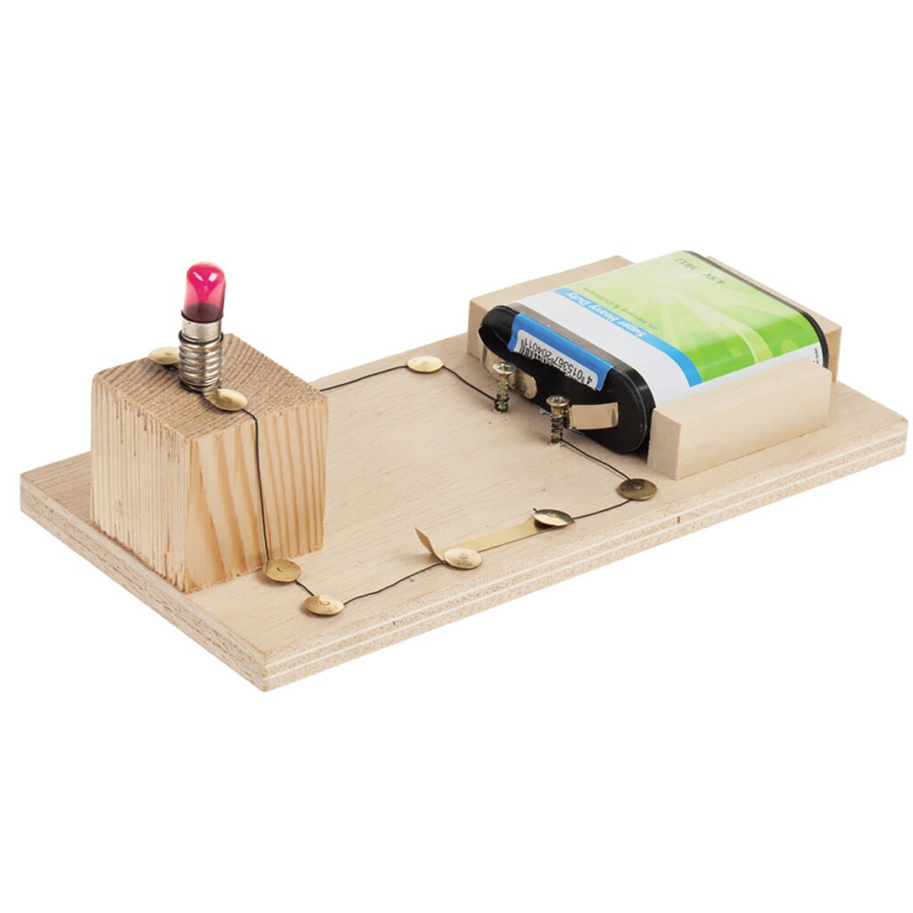 matches21 - Webshop Warnblinkanlage Stromkreis Versuch Bausatz f Kinder Werkset Bastelset ab 8 J 102853 3 2