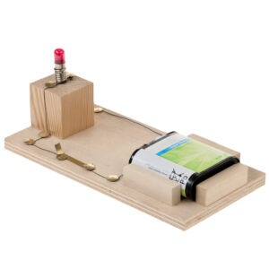 matches21 - Webshop Warnblinkanlage Stromkreis Versuch Bausatz f Kinder Werkset Bastelset ab 8 J 102853 4 4