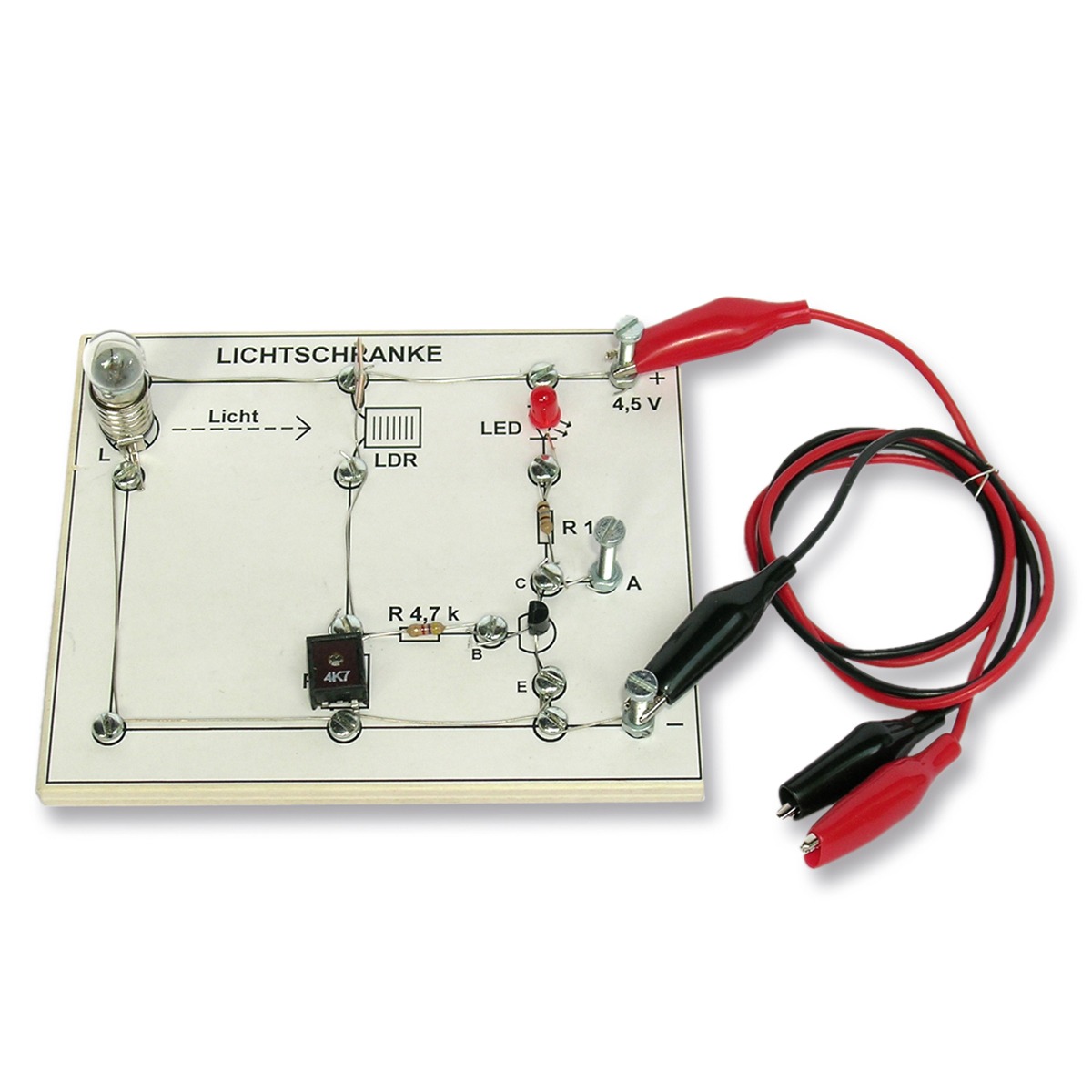 matches21 - Webshop Lichtschranke Elektronik Holz Bausatz Kinder Werkset Bastelset ab 12 Jahren 101277 15