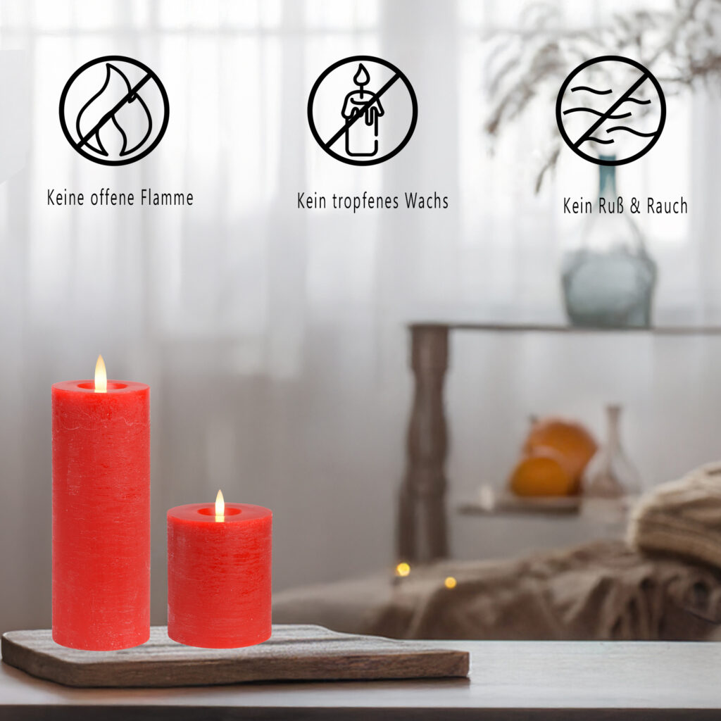 matches21 - Webshop LED Echtwachskerzen und Timerfunktion 128459 33 34