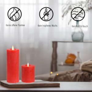 matches21 - Webshop LED Echtwachskerzen und Timerfunktion 128459 33 71