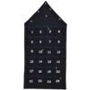 matches21 - Webshop Adventskalender Haeuser befuellbar und zum Aufhaengen Textil 1 Stk 48x96 cm 2 Farben 122526 2 1 12