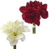 matches21 - Webshop Amaryllis Kunstblumen 3 Stiele a 5 Blueten 12 cm Kunstpflanzen 1 Bund 2 Farben 121887 1 10