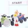 matches21 - Webshop Auto Rennauto Bastelset Kartonrollen Kreativset zum Bemalen fuer Kinder ab 6 Jahren 118833 10 1 8