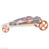 matches21 - Webshop Auto Rennauto Flitzer Zahnrad Gummimotor 24 cm Bausatz Bastelset ab 8 Jahren 113346 3 1 5