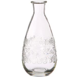 matches21 - Webshop Bauchige Glasvasen Glas Blumenvasen Ethno 1 Stk 7 5x15 8 cm in 4 Farben 123644 1 1 8